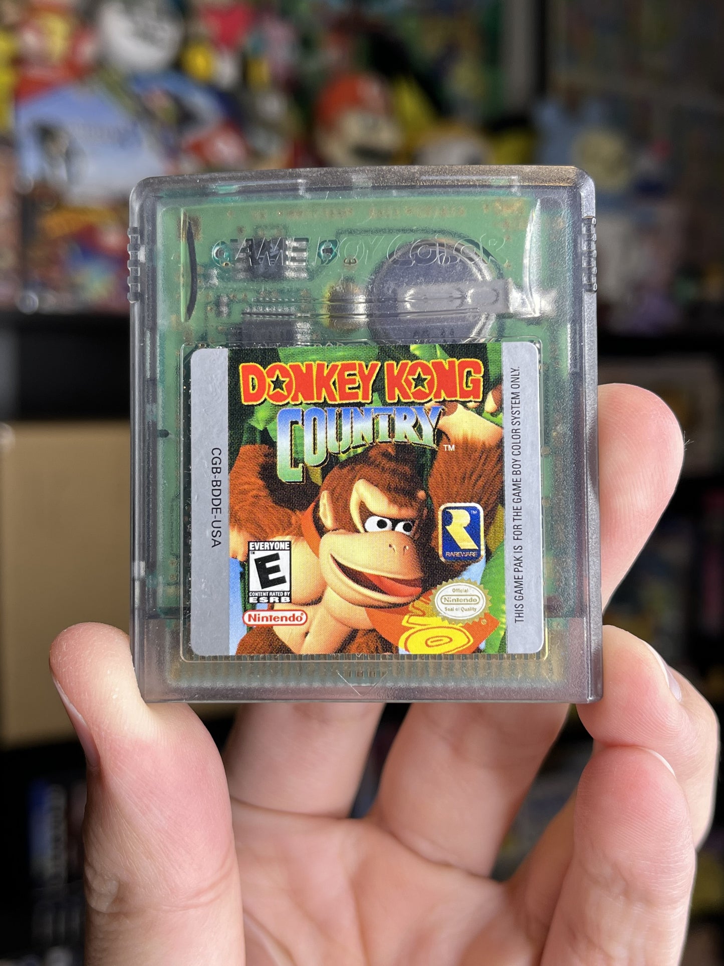 Donkey Kong Country Gameboy Color Clean