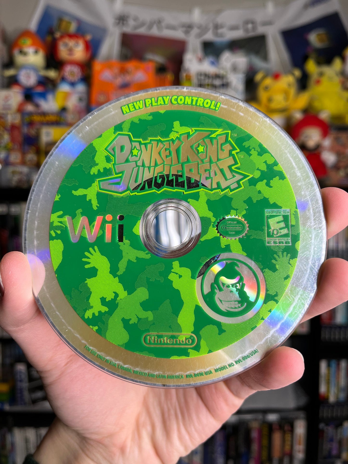 Donkey Kong Jungle Beat Wii Disc Only