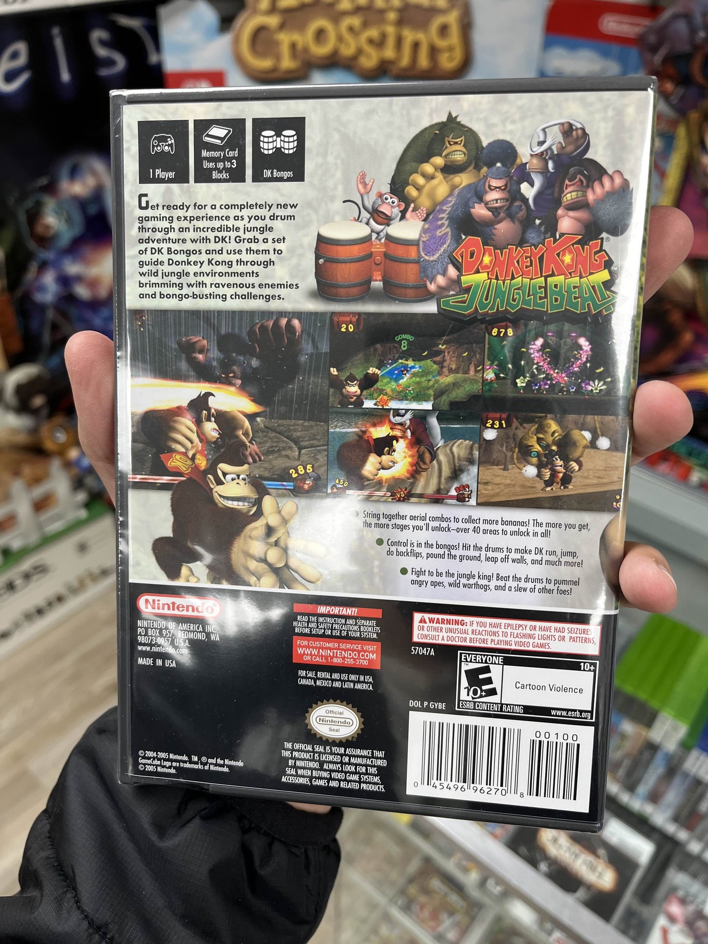 Donkey Kong Jungle Beat GameCube SEALED