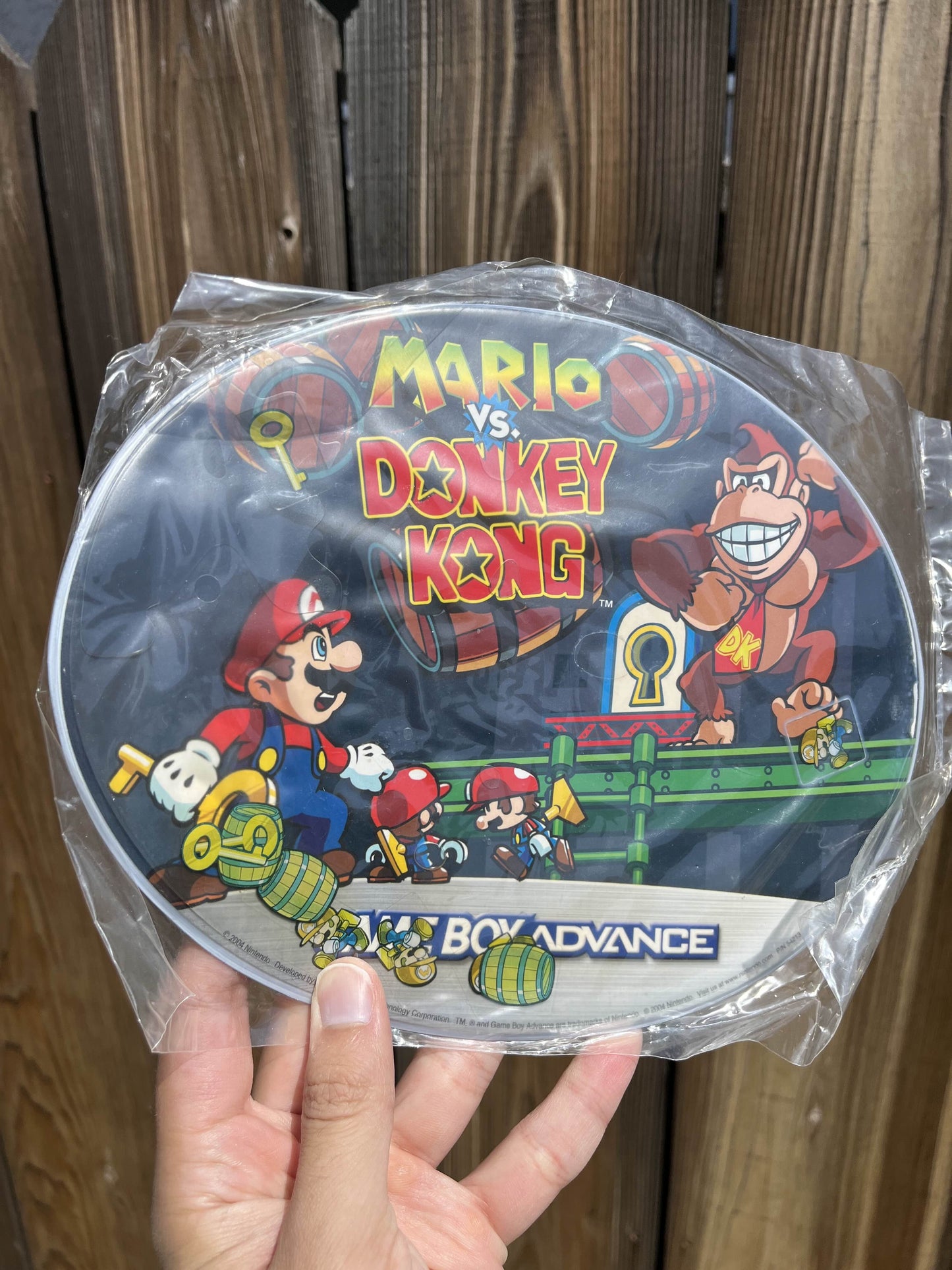 Mario Vs. Donkey Kong Water Mousepad SEALED & RARE