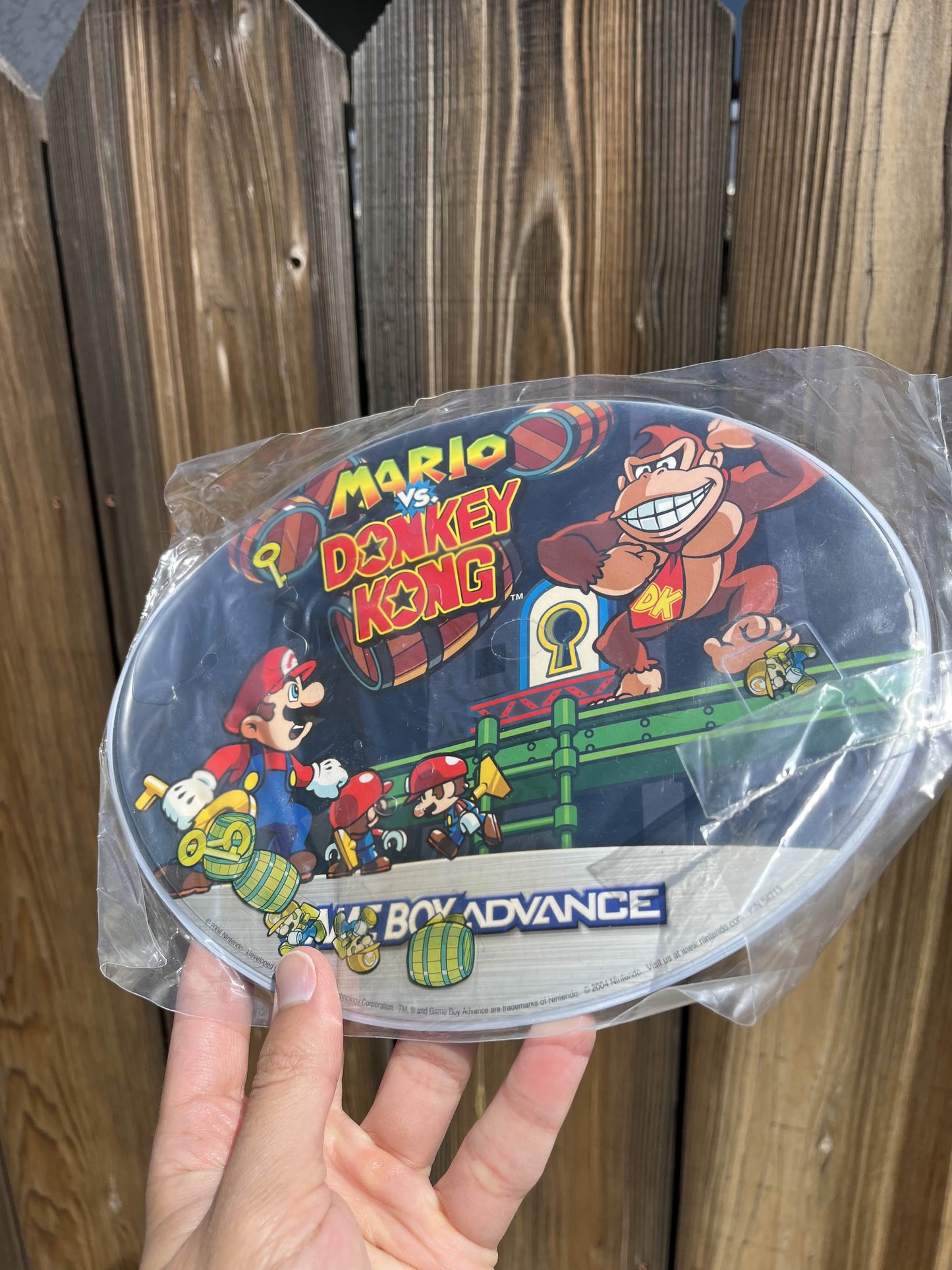 Mario Vs. Donkey Kong Water Mousepad SEALED & RARE