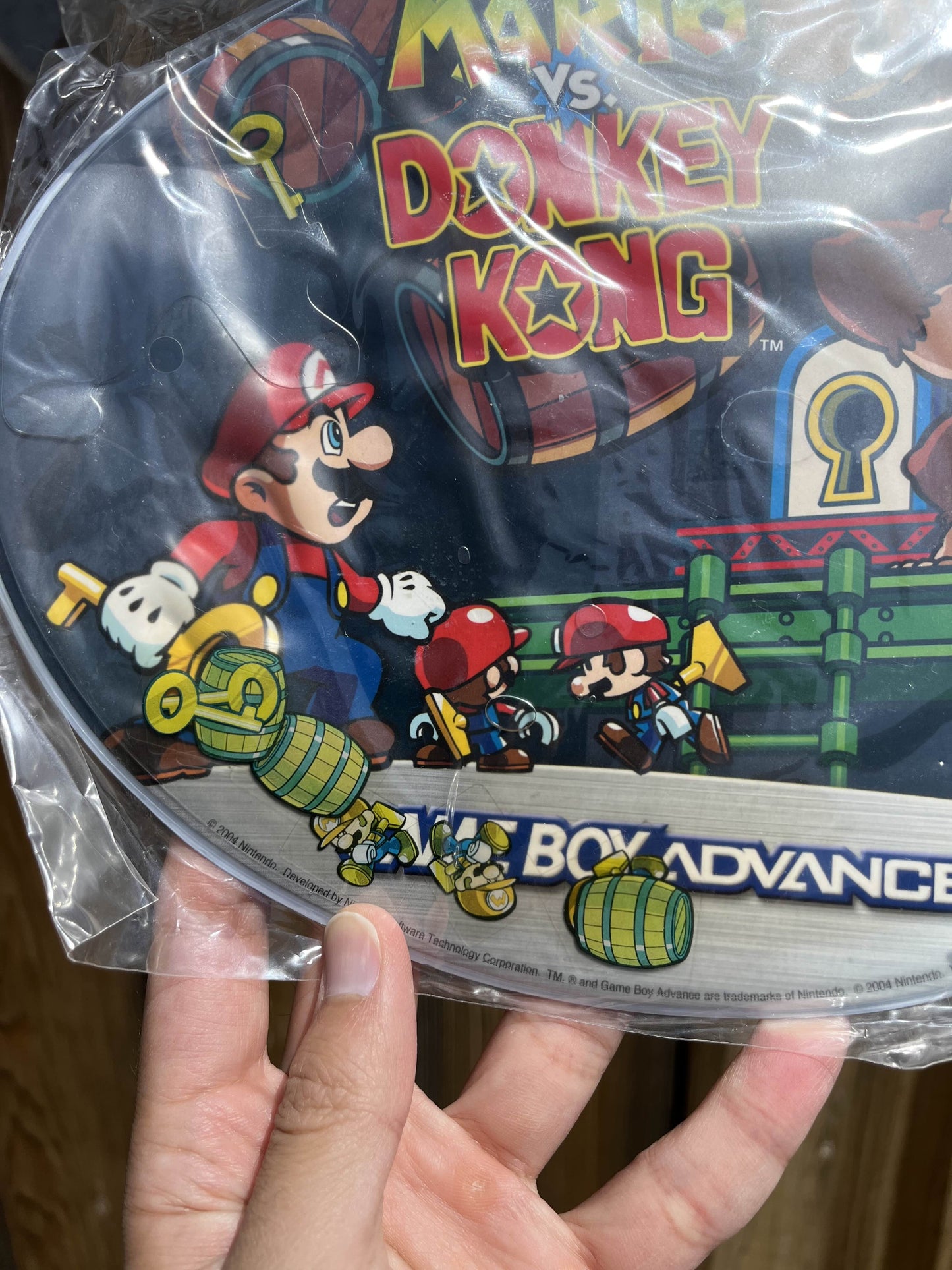 Mario Vs. Donkey Kong Water Mousepad SEALED & RARE