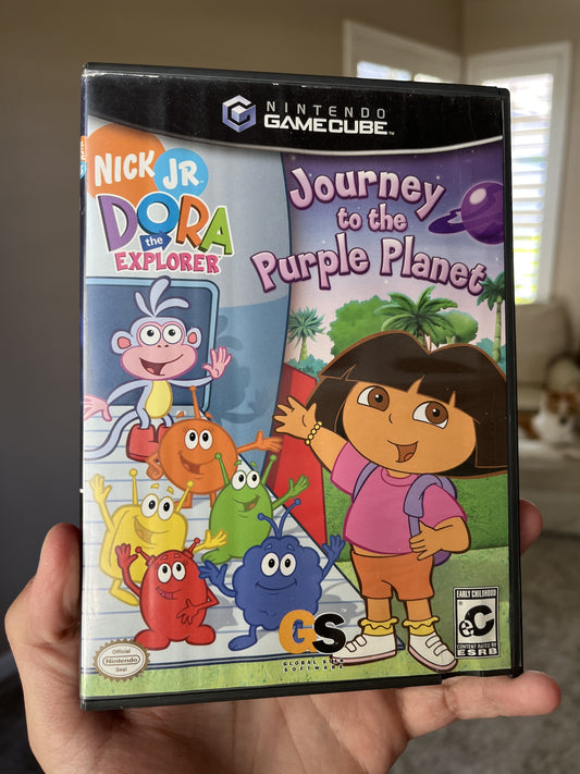 Dora the Explorer Journey to the Purple Planet GameCube Boxed