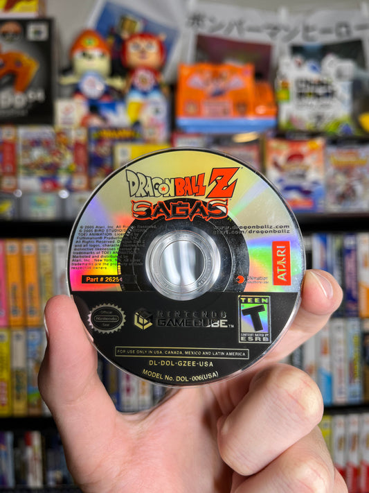 Dragonball Z Sagas GameCube Disc Only