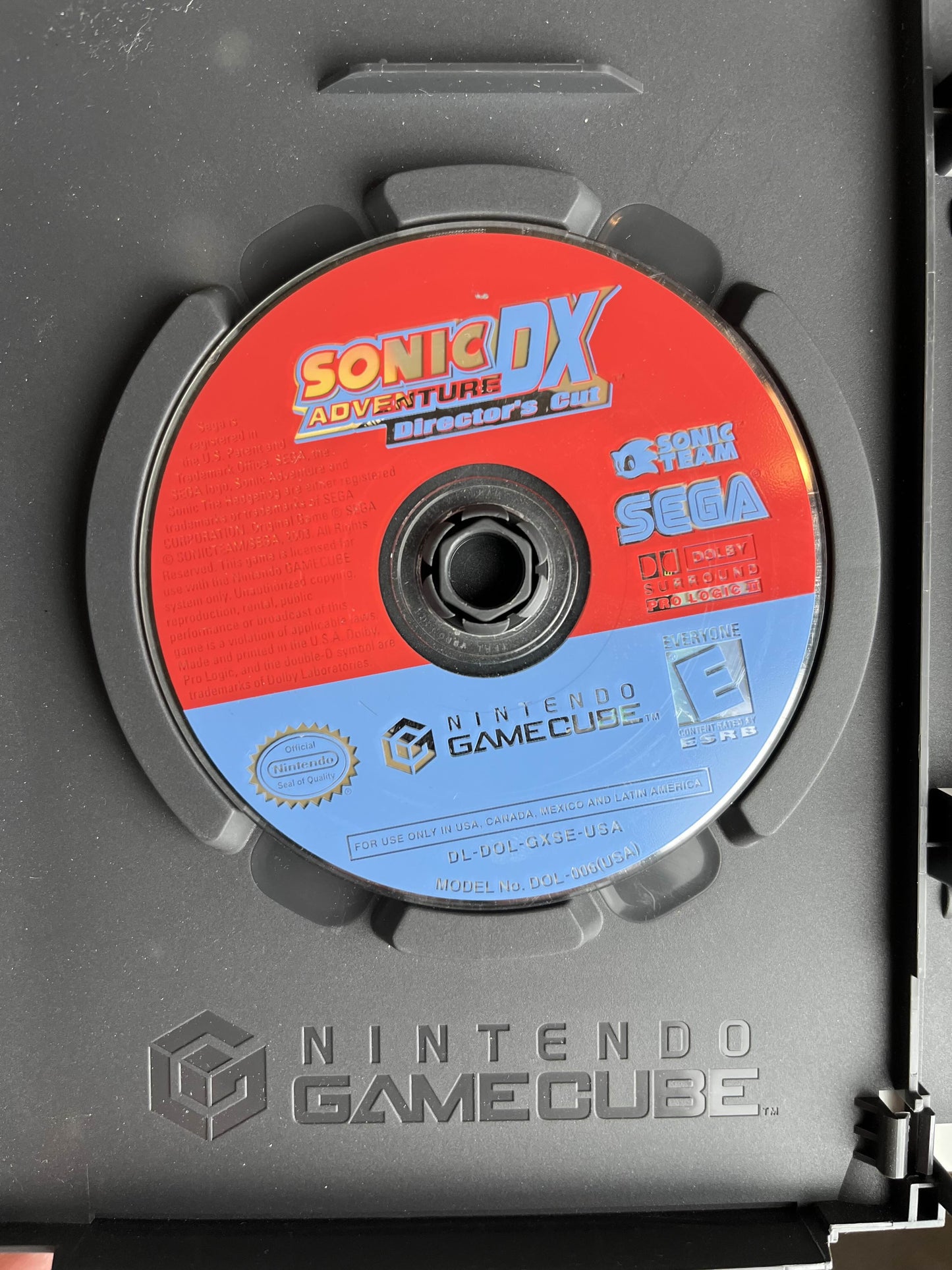 Sonic Adventure DX GameCube Boxed