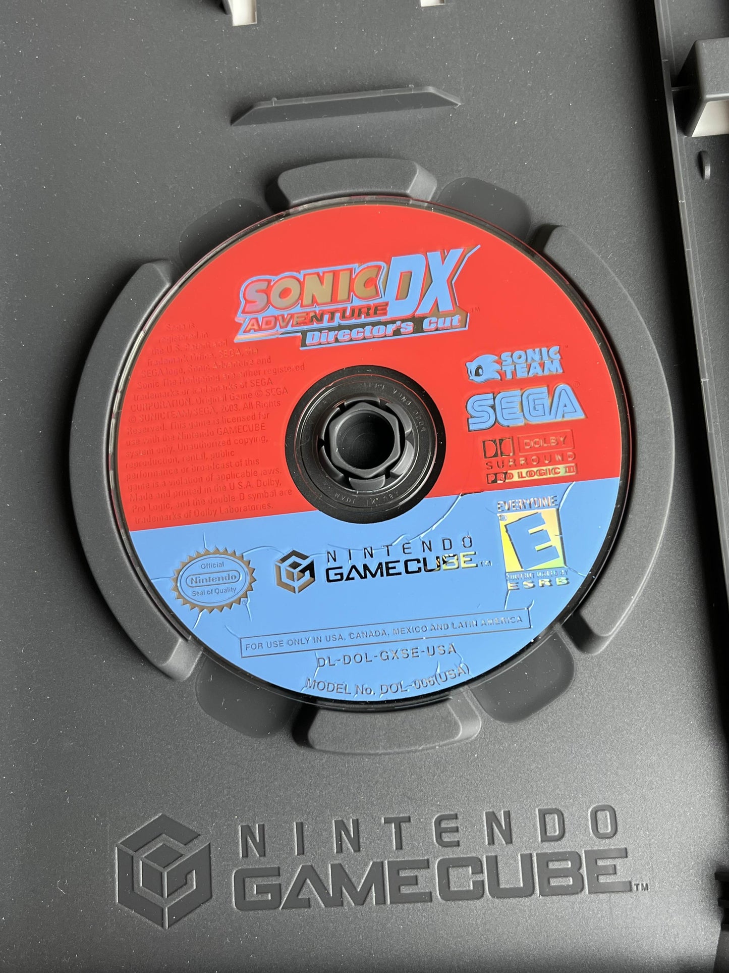 Sonic Adventure DX GameCube Boxed