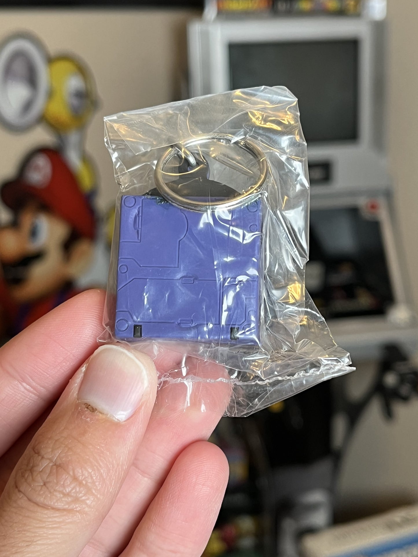 Mini GameCube Keychain NEW