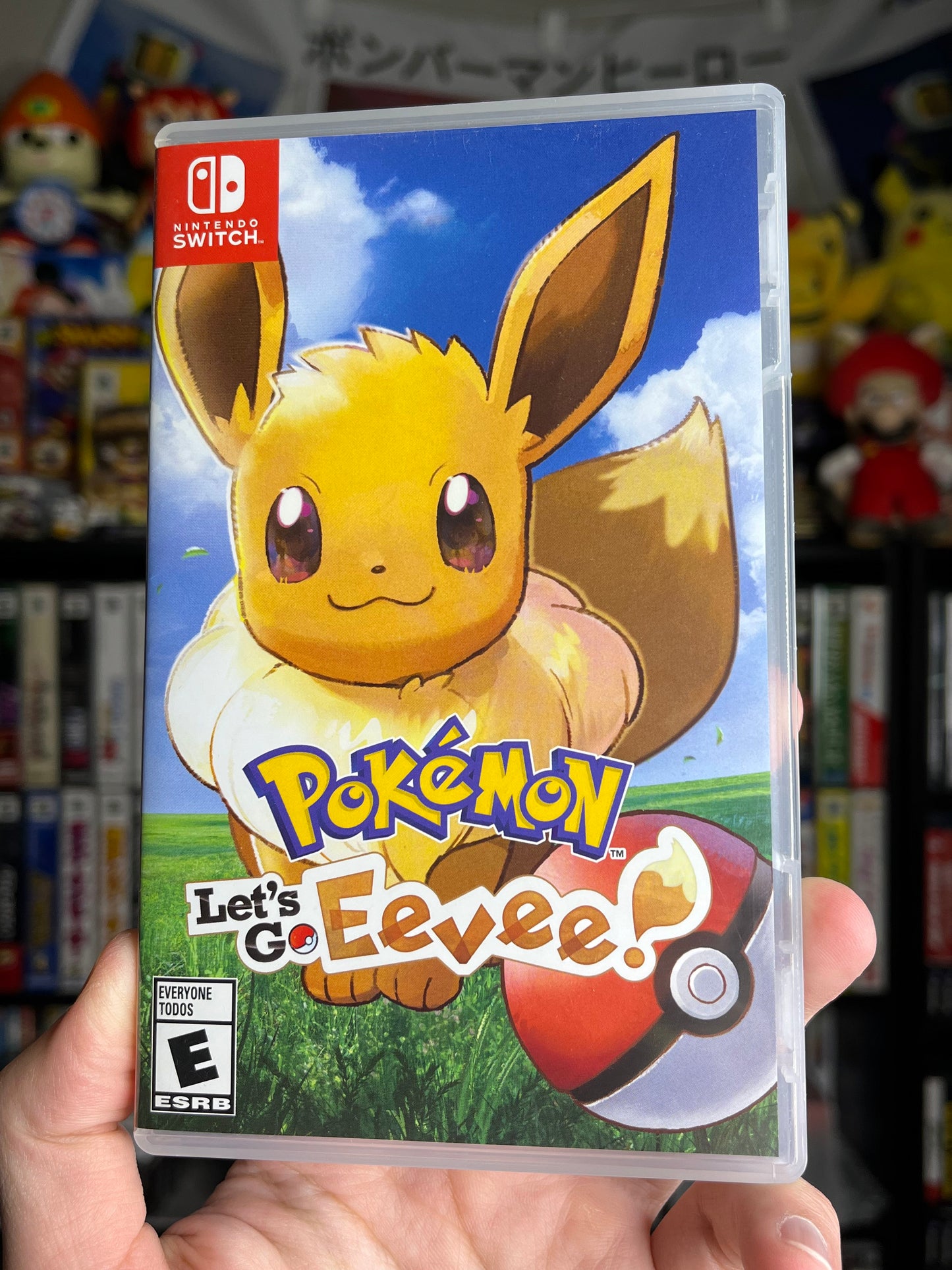 Pokemon Let's go Eevee Switch CIB