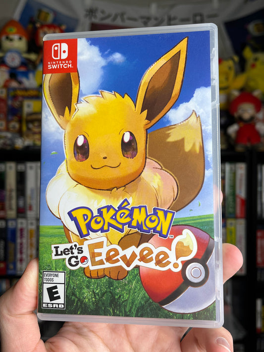 Pokemon Let's go Eevee Switch CIB