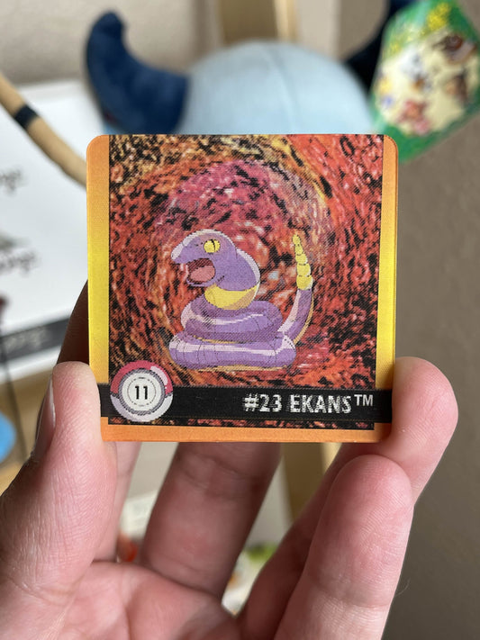 Pokemon Lenticular Card Ekans/Arbok MINT (Copy)