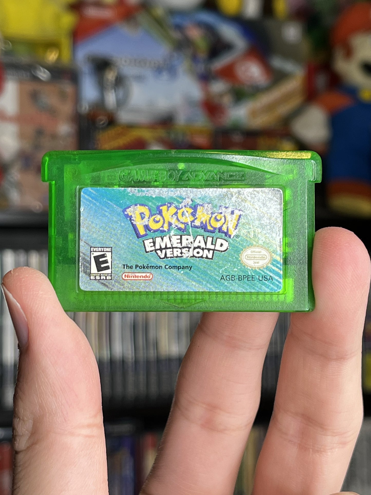 Pokemon Emerald GBA Authentic