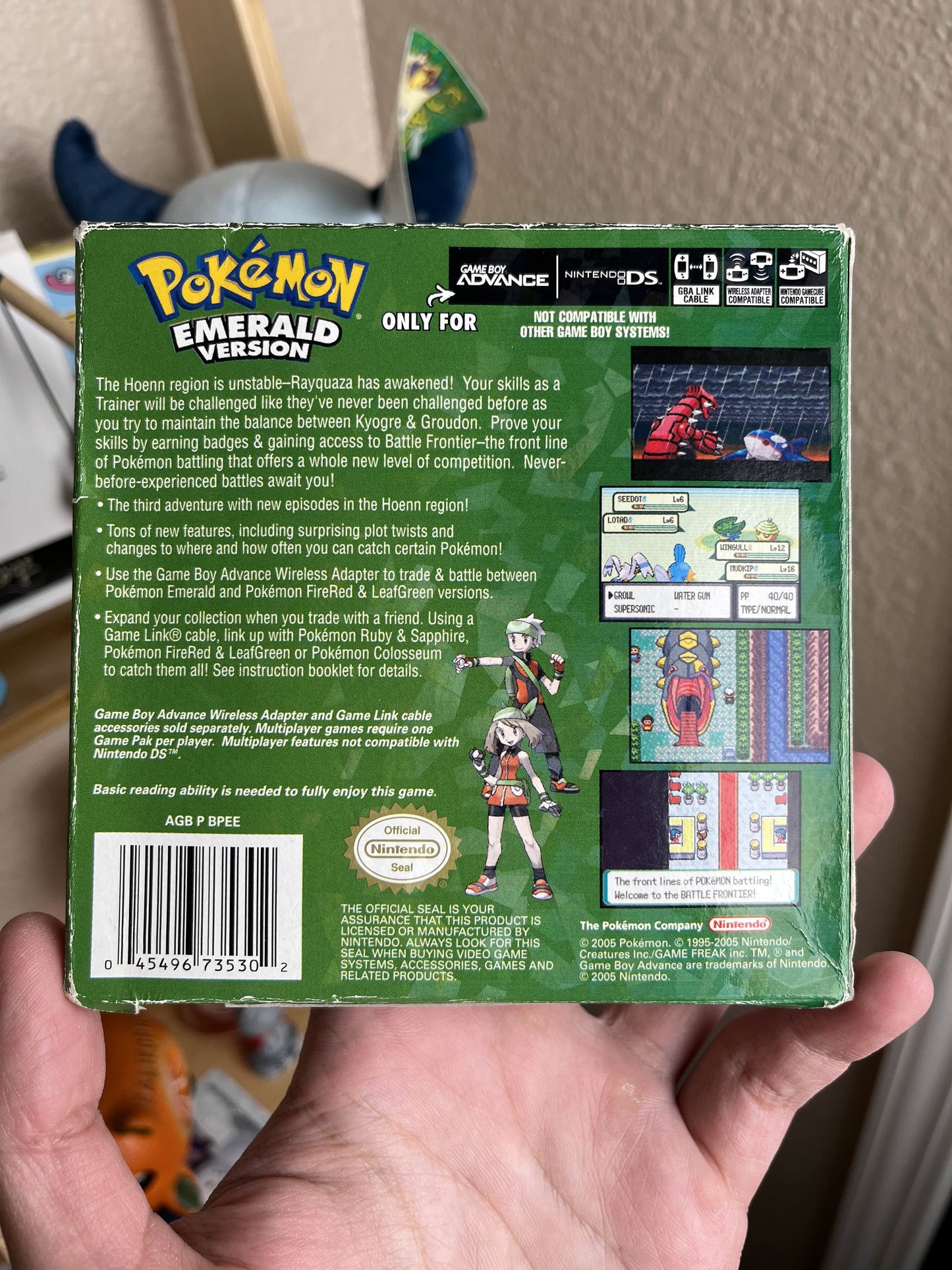 Pokemon Emerald GBA CIB