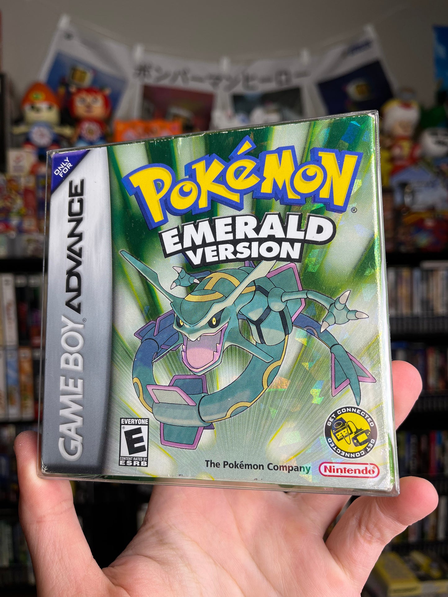 Pokemon Emerald GBA CIB W/ Poster