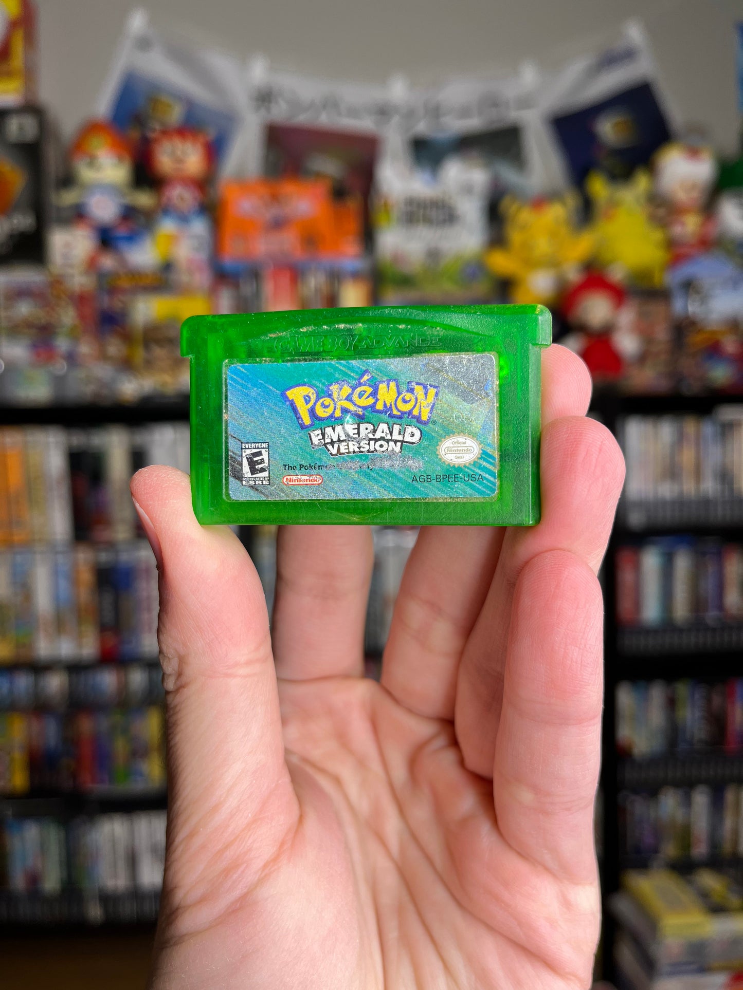 Pokemon Emerald GBA CIB W/ Poster