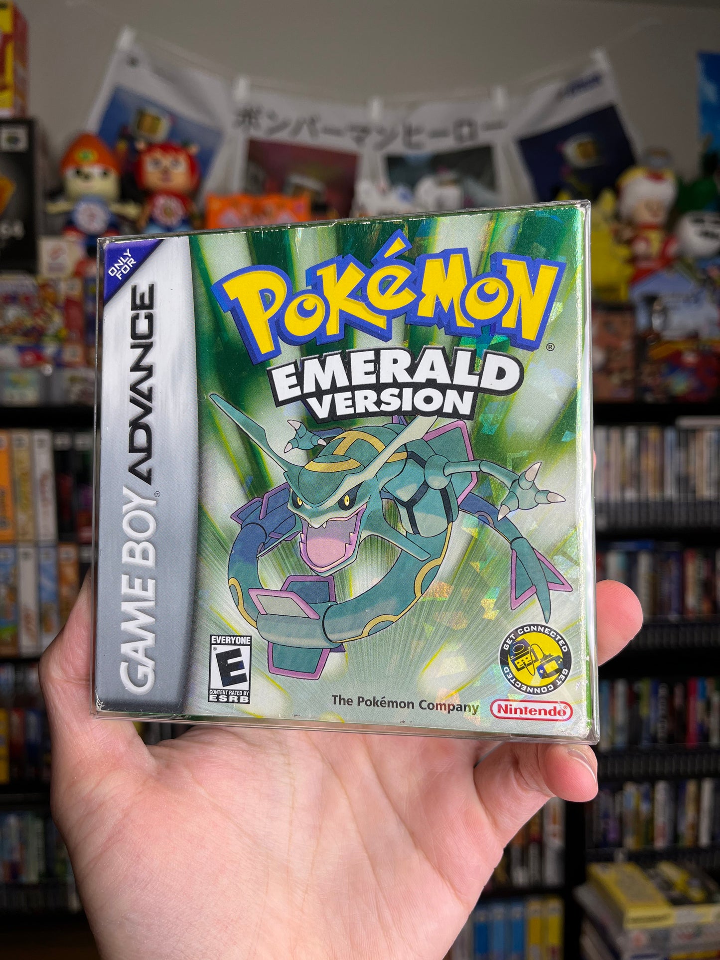 Pokemon Emerald GBA CIB W/ Poster