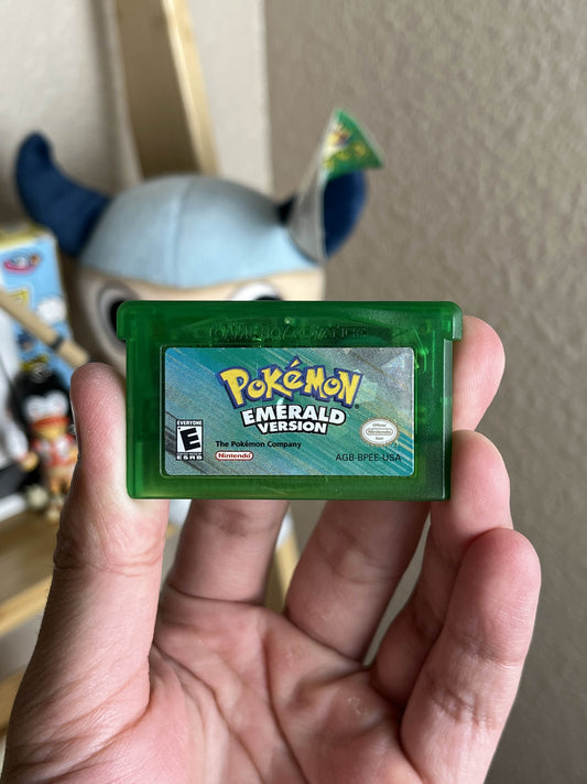 Pokemon Emerald GBA Authentic SUPER Mint