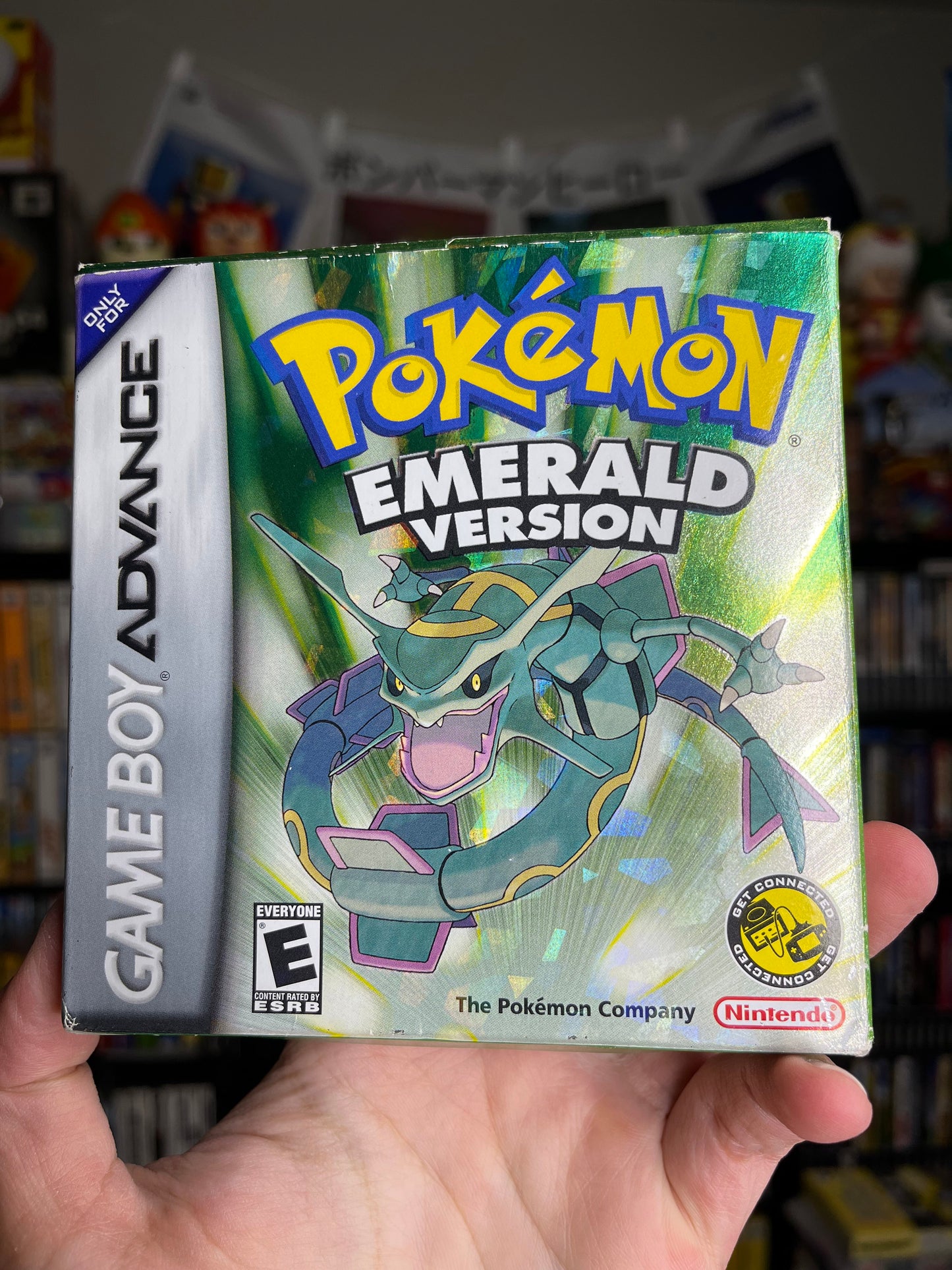 Pokemon Emerald GBA CIB W/ Poster