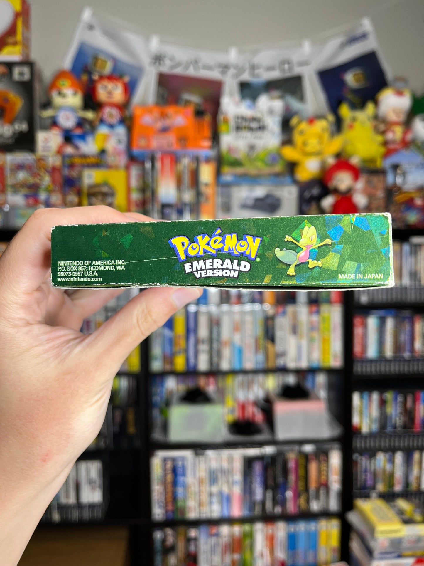 Pokemon Emerald GBA CIB W/ Poster