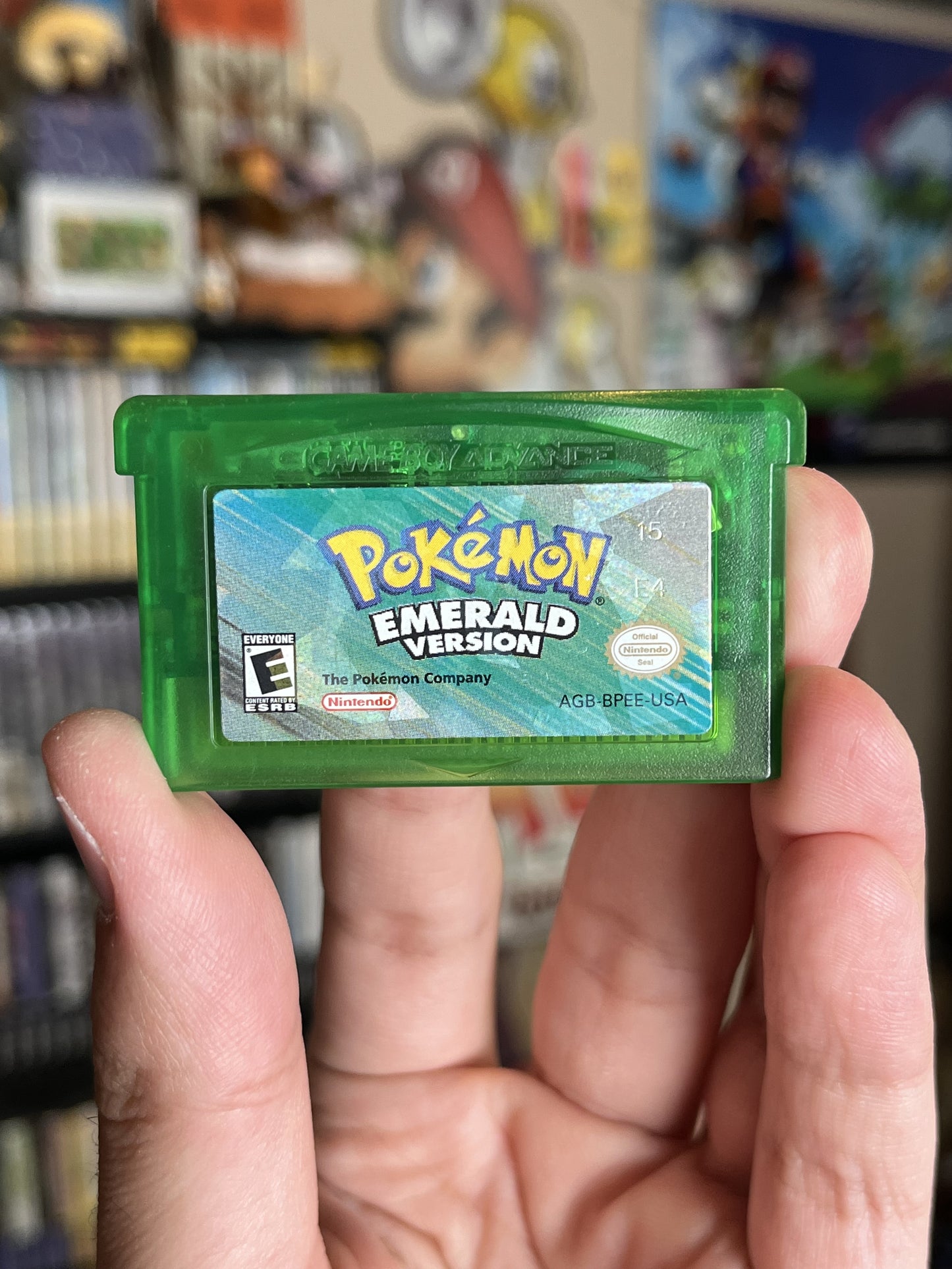 Pokemon Emerald GBA Authentic Clean