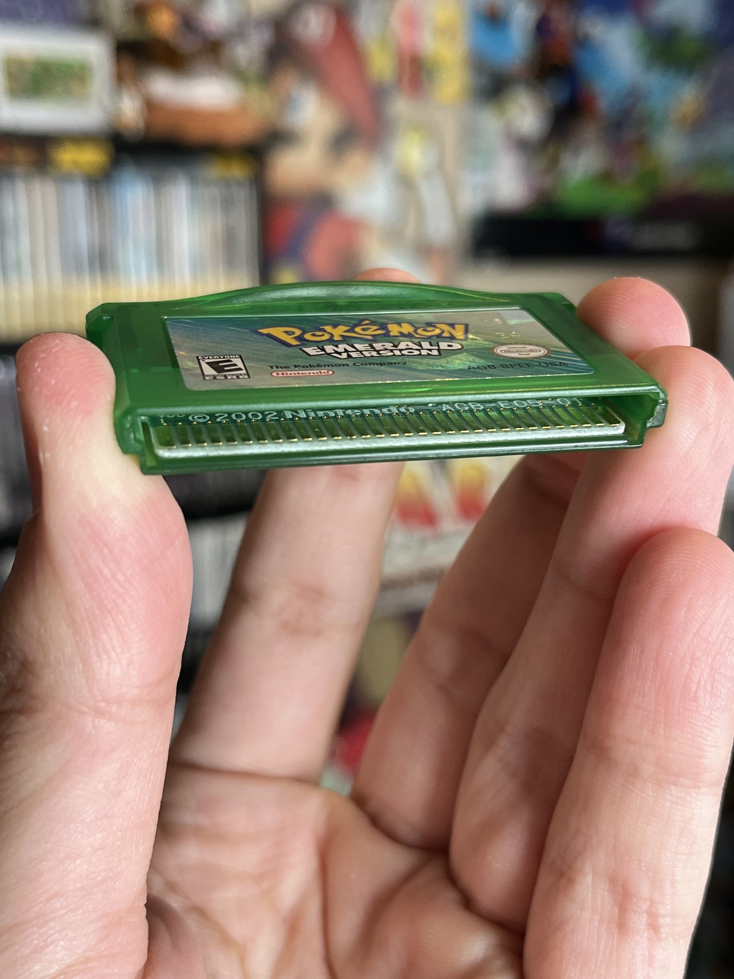 Pokemon Emerald GBA Authentic Clean