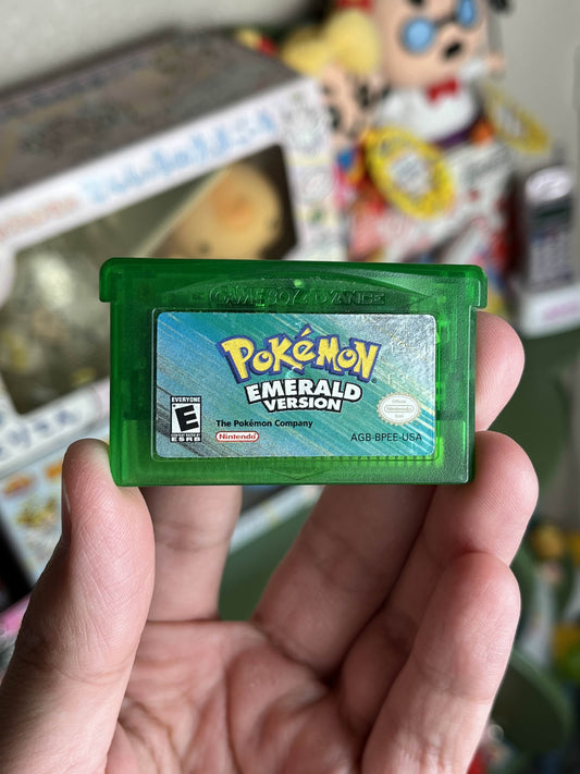 Pokemon Emerald GBA Clean Authentic