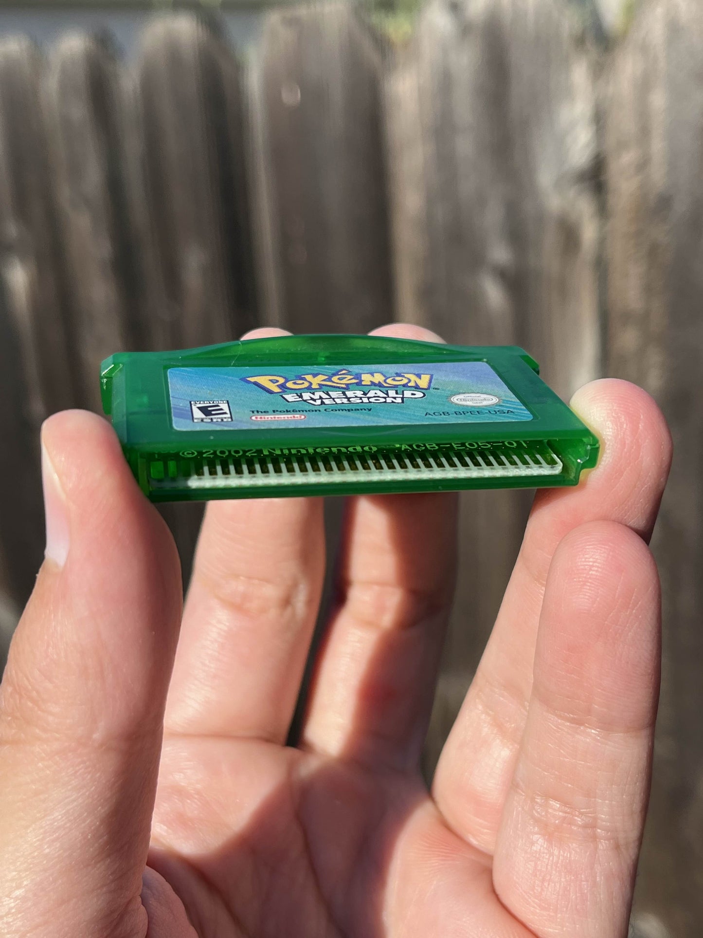 Pokemon Emerald GBA Authentic Clean