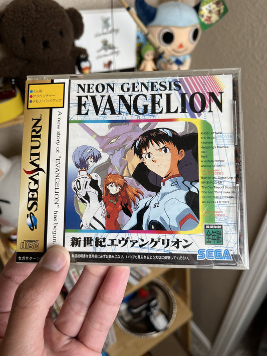 Neon Genesis Evangelion Sega Saturn JP CIB Clean