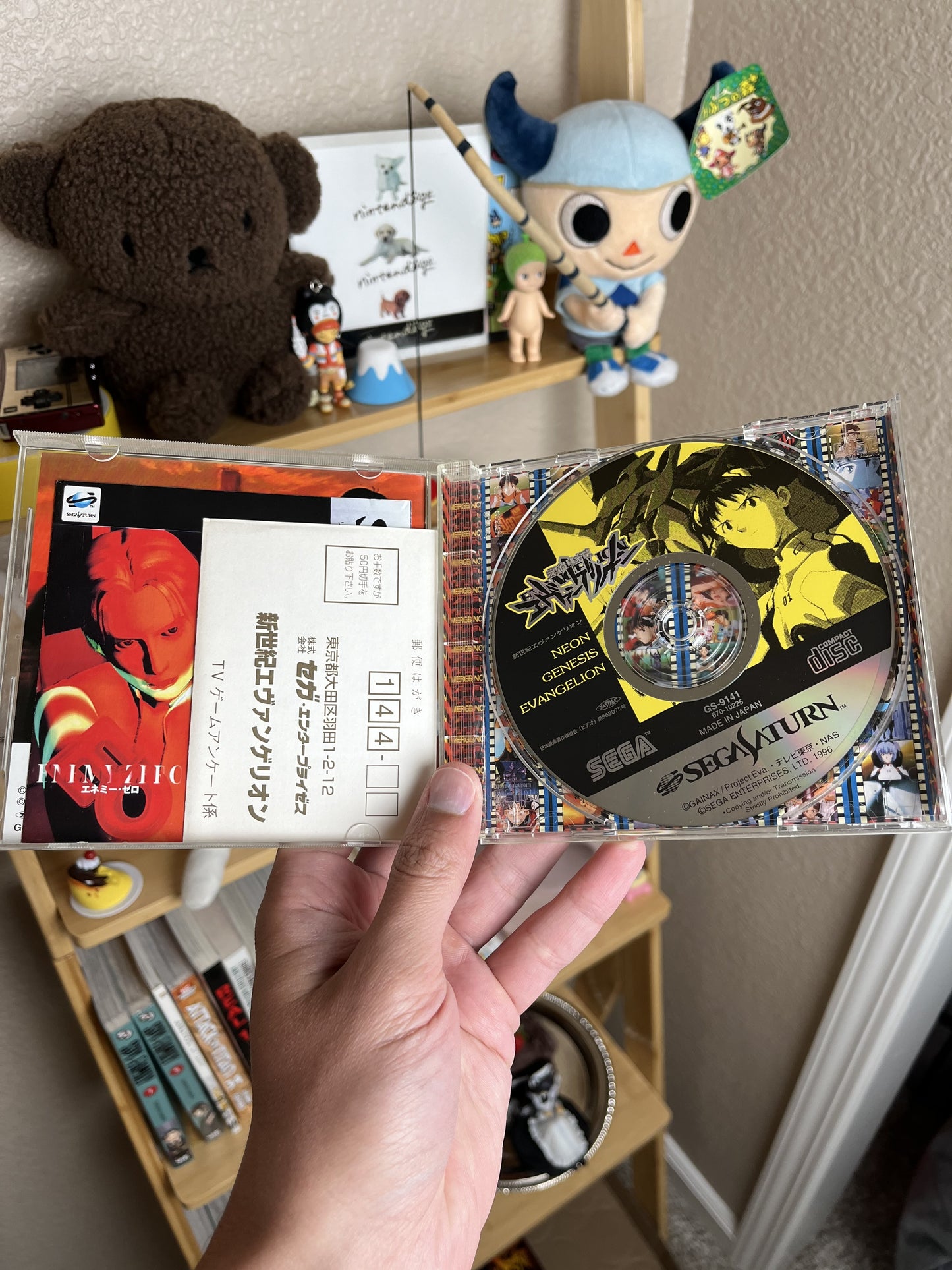 Neon Genesis Evangelion Sega Saturn JP CIB Clean