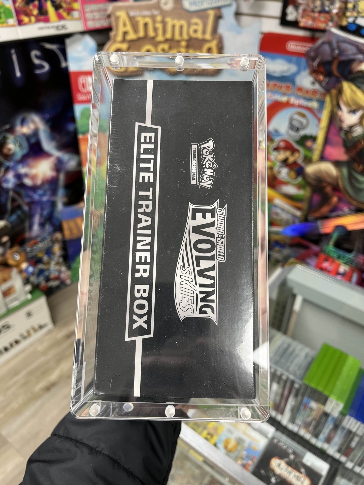 Pokemon Evolving Skies ETB Sealed W/ Box Protector!