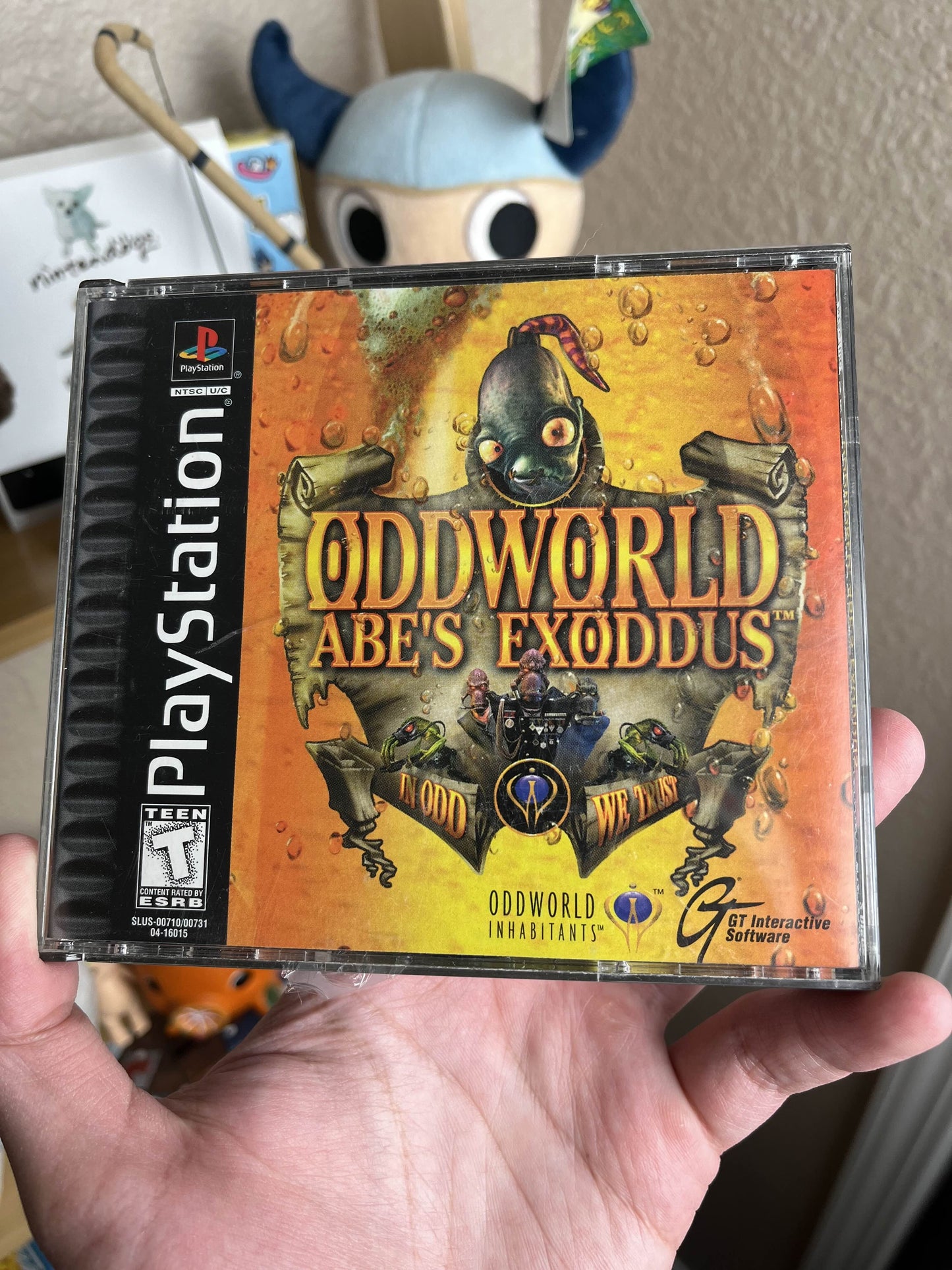 Oddworld Abe's Exoddus PS1 CIB