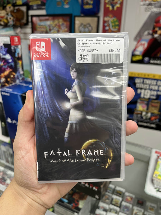 Fatal Frame Mask of the Lunar Eclipse Switch Sealed