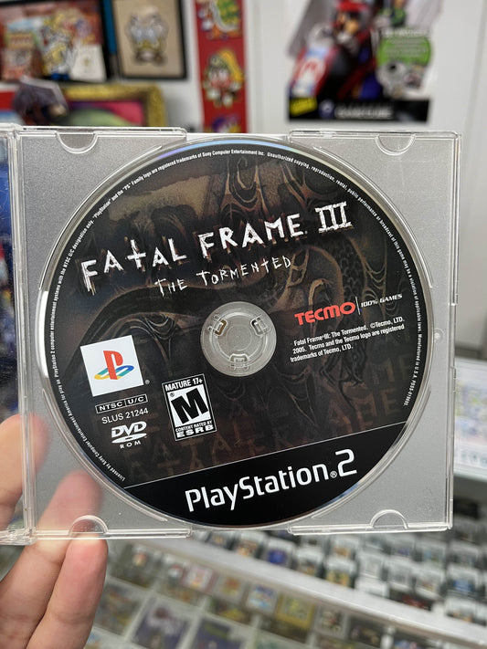 Fatal Frame 3 PS2 Disc Only