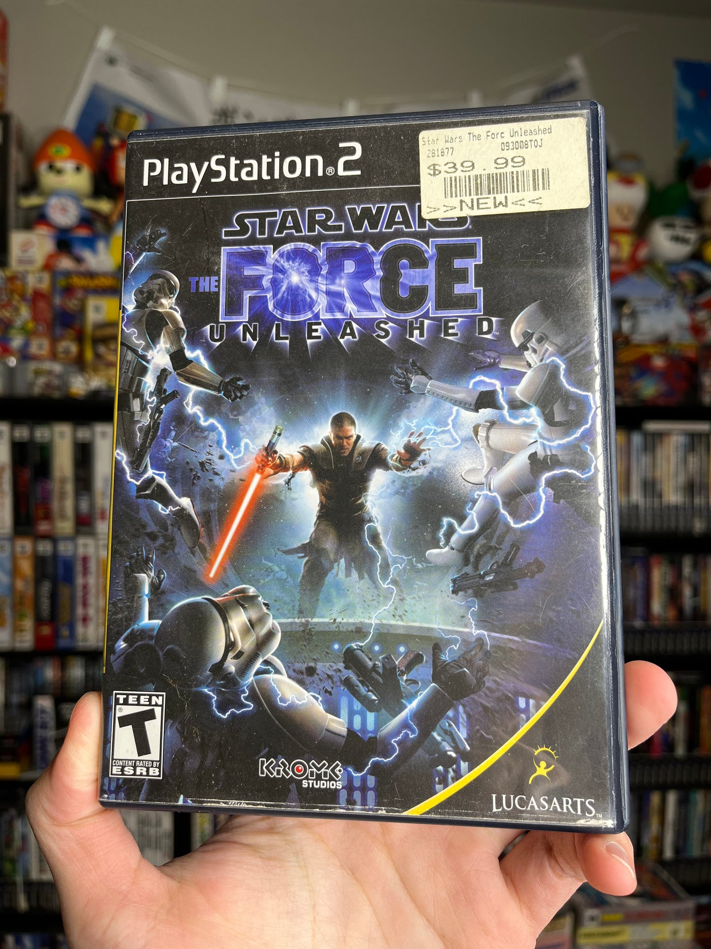 Star Wars Force Unleashed PS2 CIB