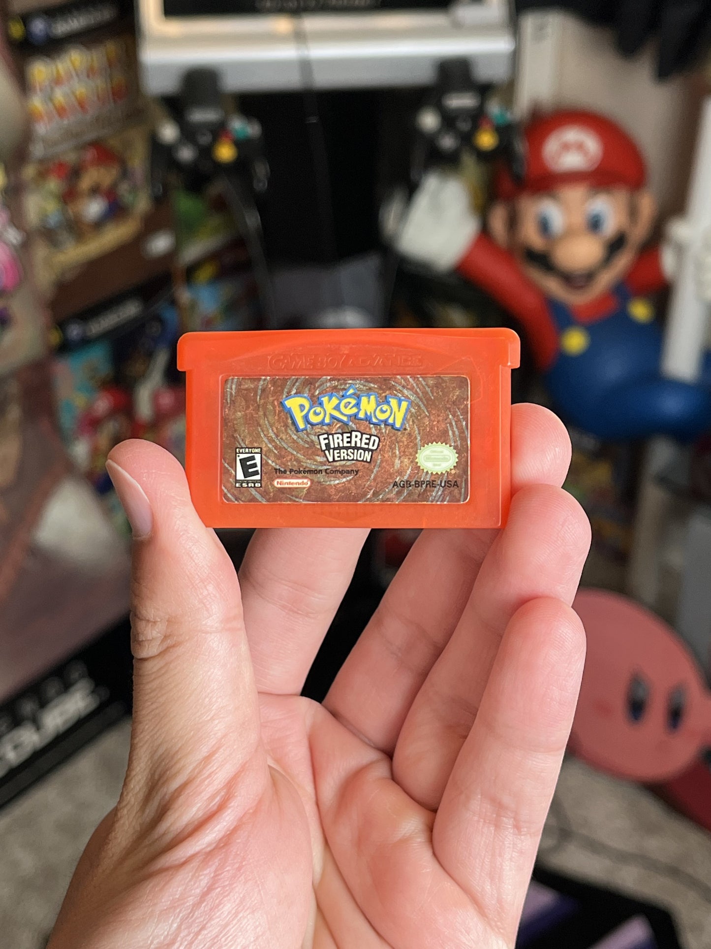 Pokemon Fire Red GBA Clean Authentic