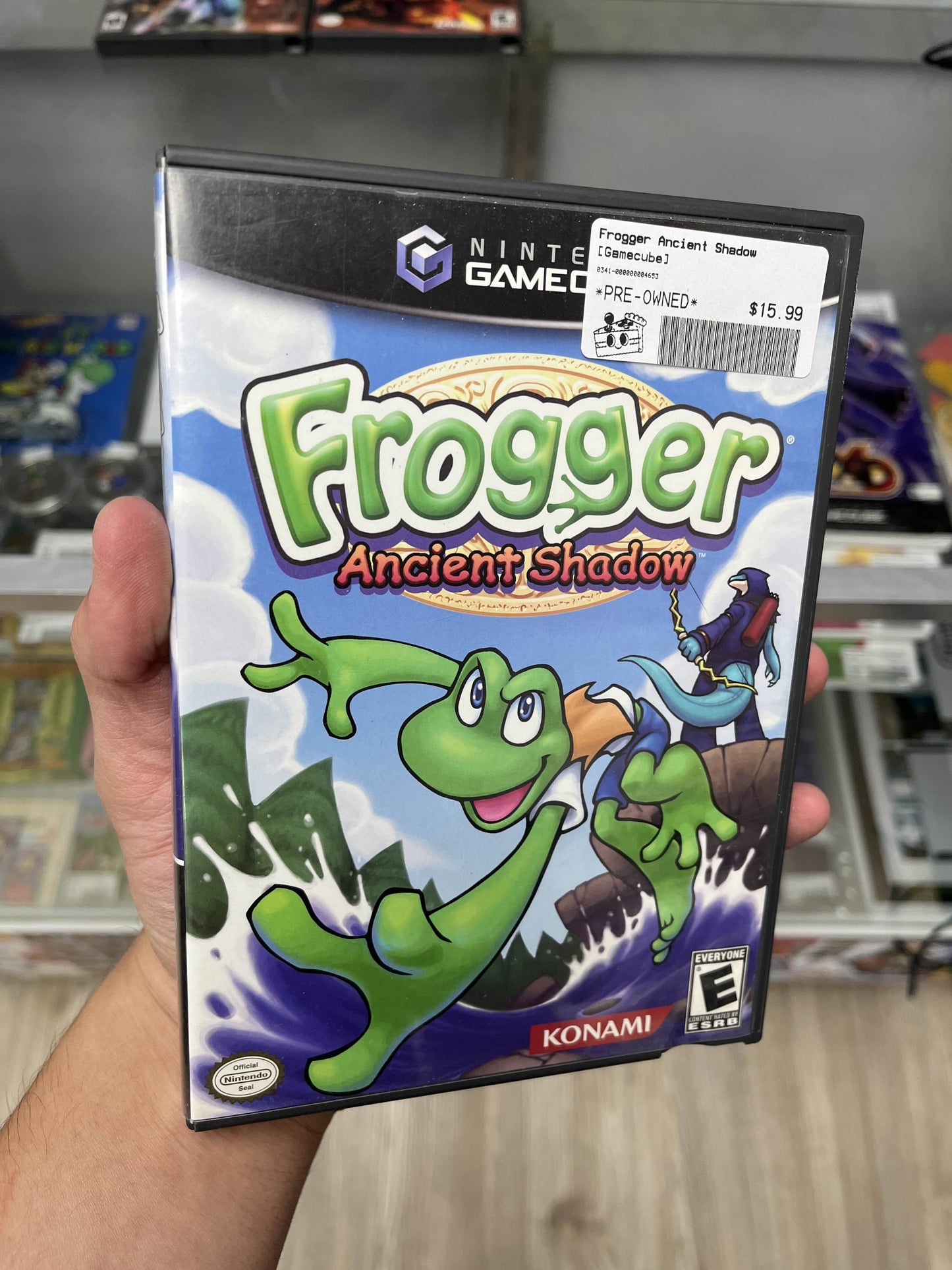 Frogger Ancient Shadows GameCube Complete