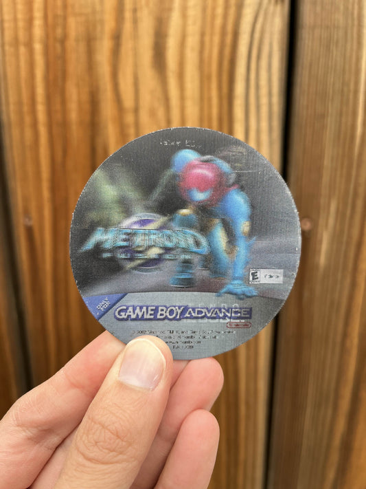 Metroid Fusion/Prime Lenticular Promo Pin *SUPER RARE*