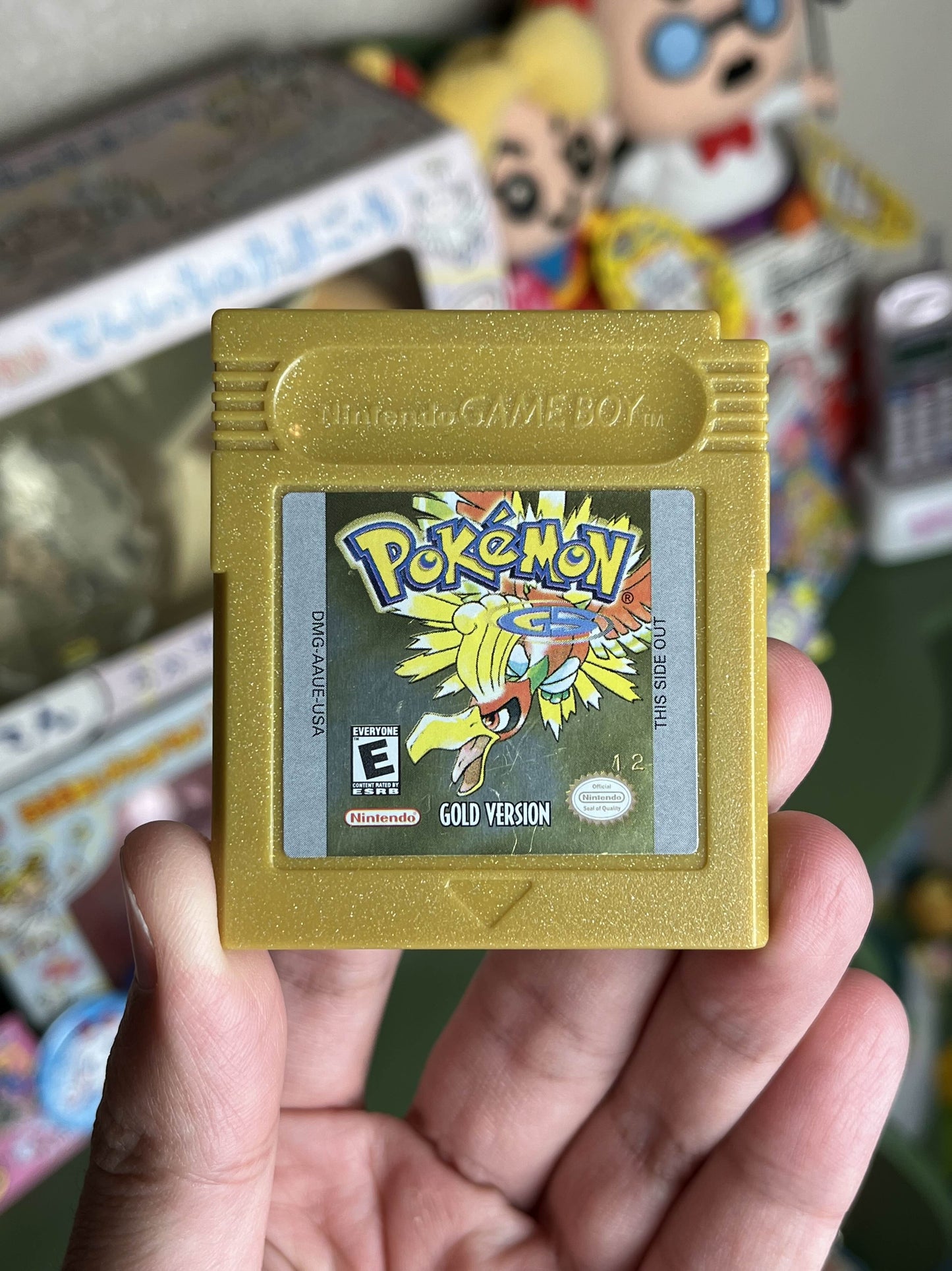 Pokemon Gold GameBoy Authentic Clean