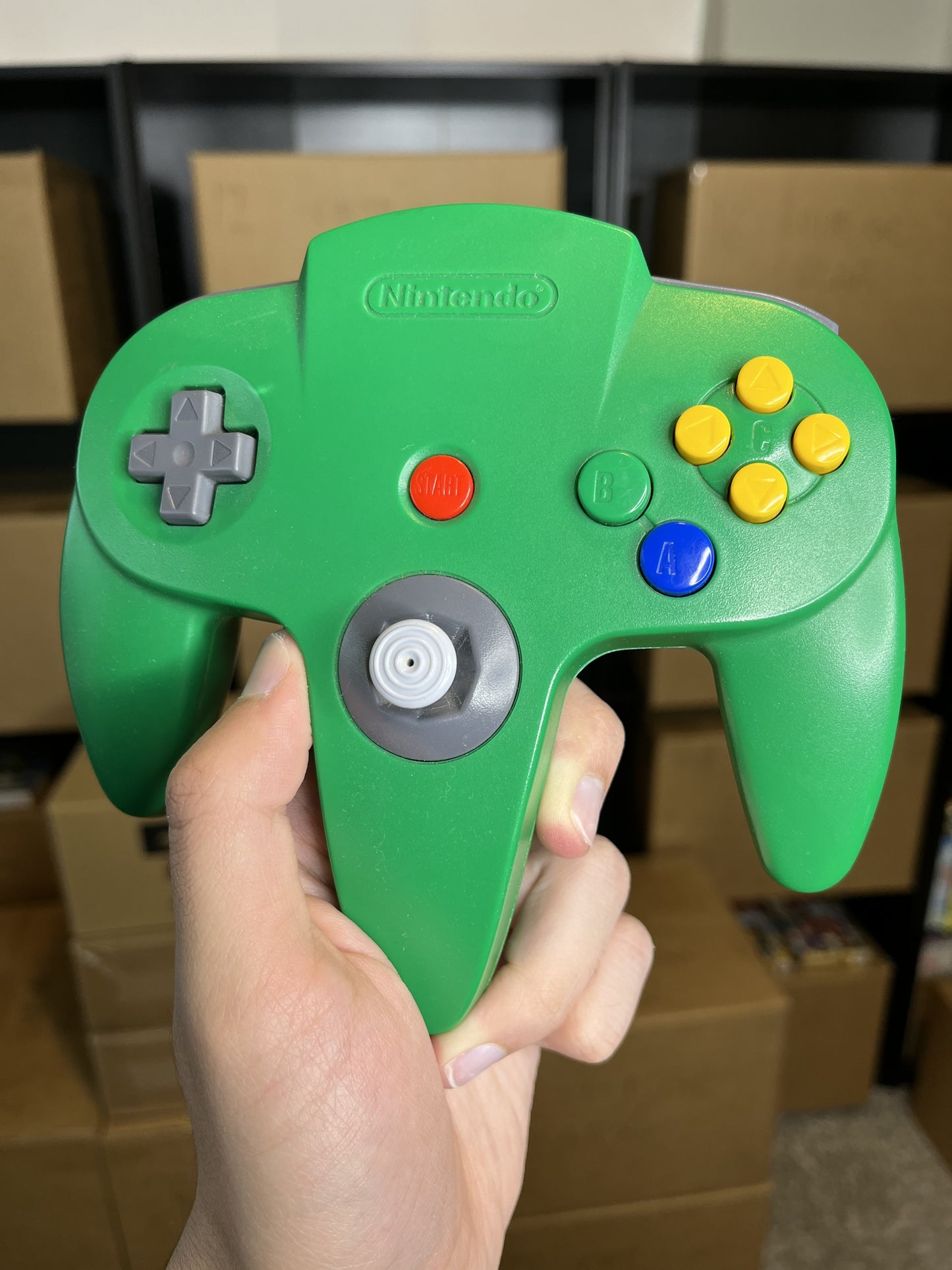 Nintendo 64 Controller Green Clean Tight Stick