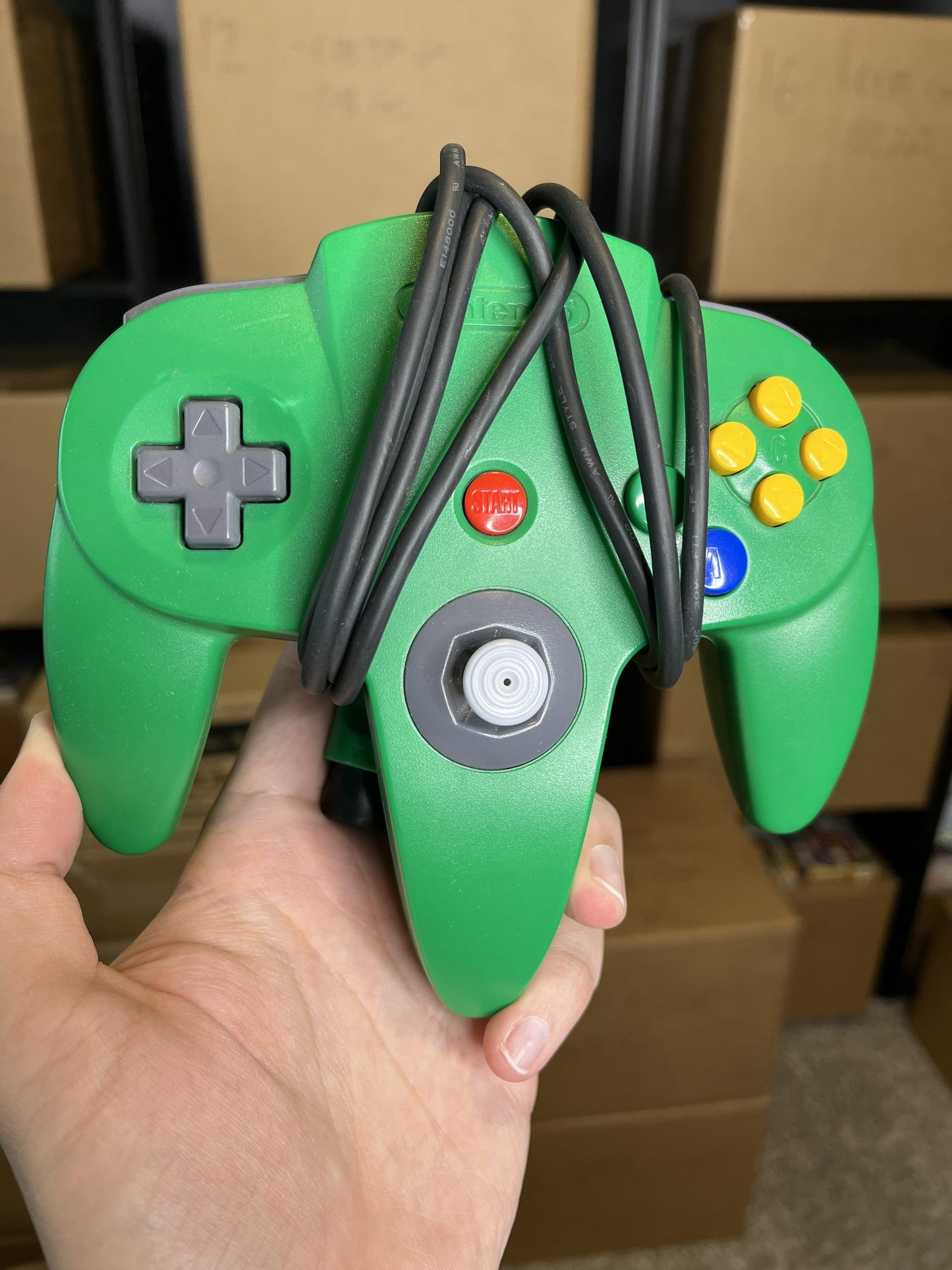 Nintendo 64 Controller Green Clean Tight Stick