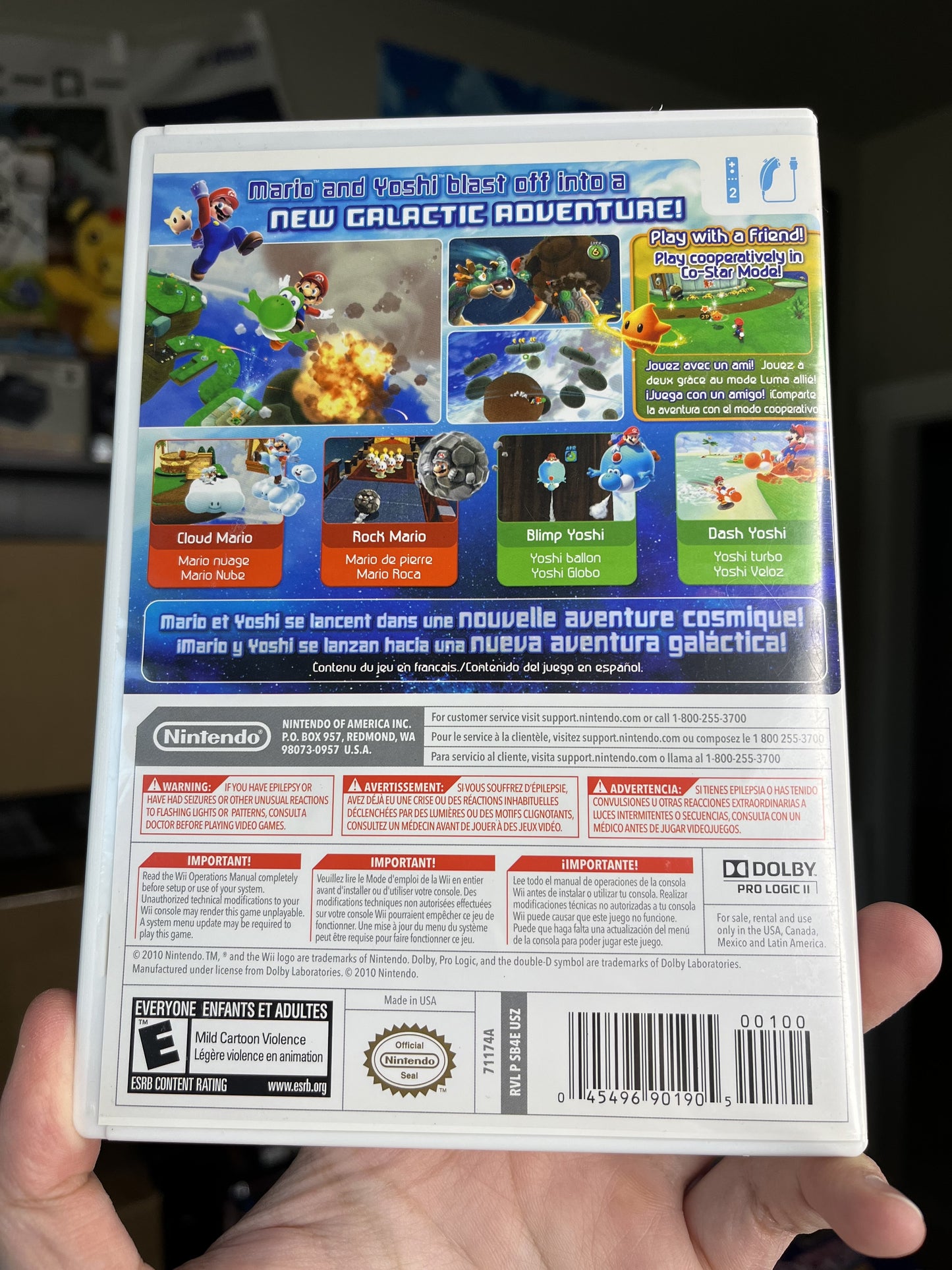 Super Mario Galaxy 2 Wii CIB Mint