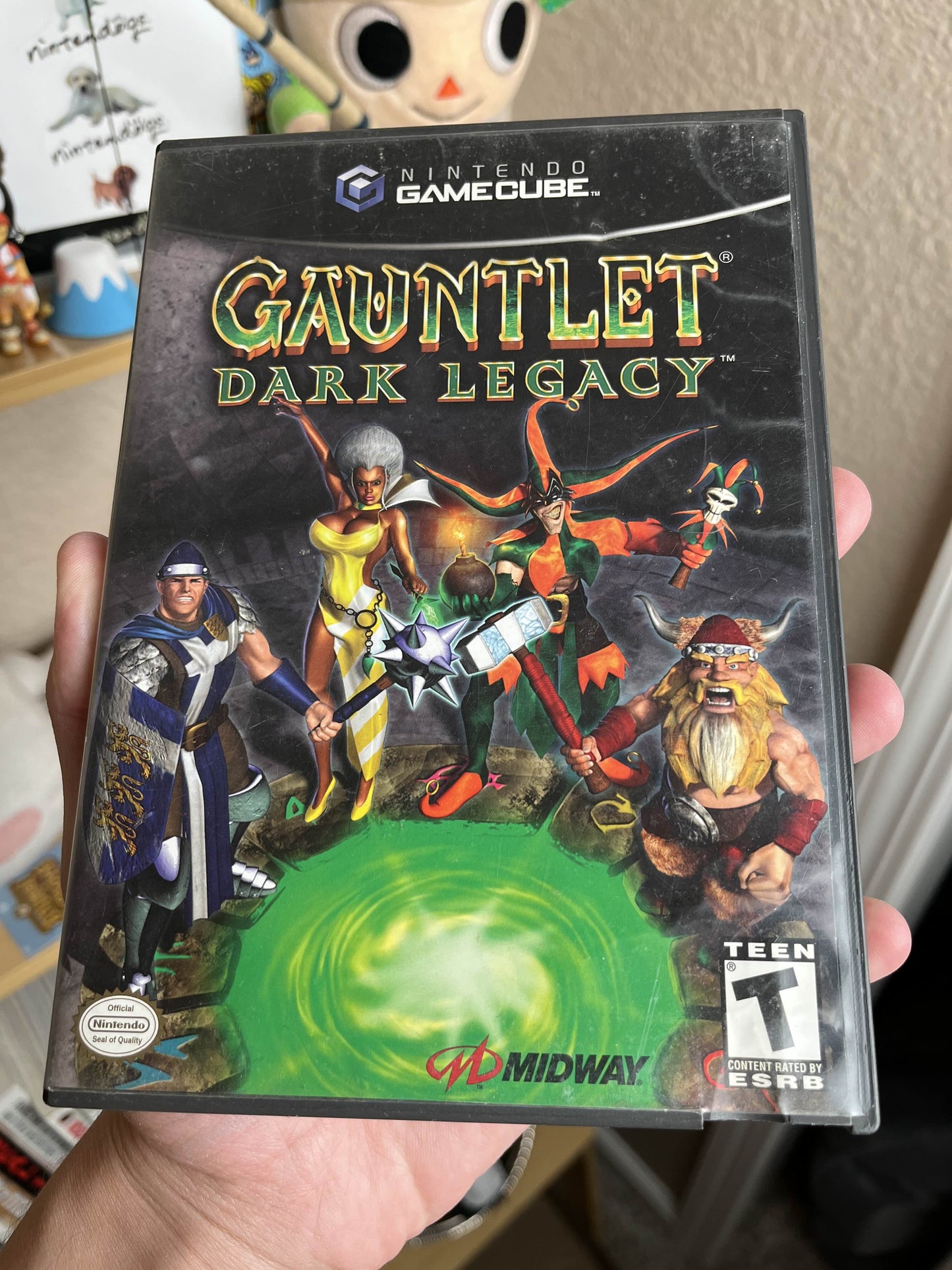 Gauntlet Dark Legacy GameCube CIB Clean