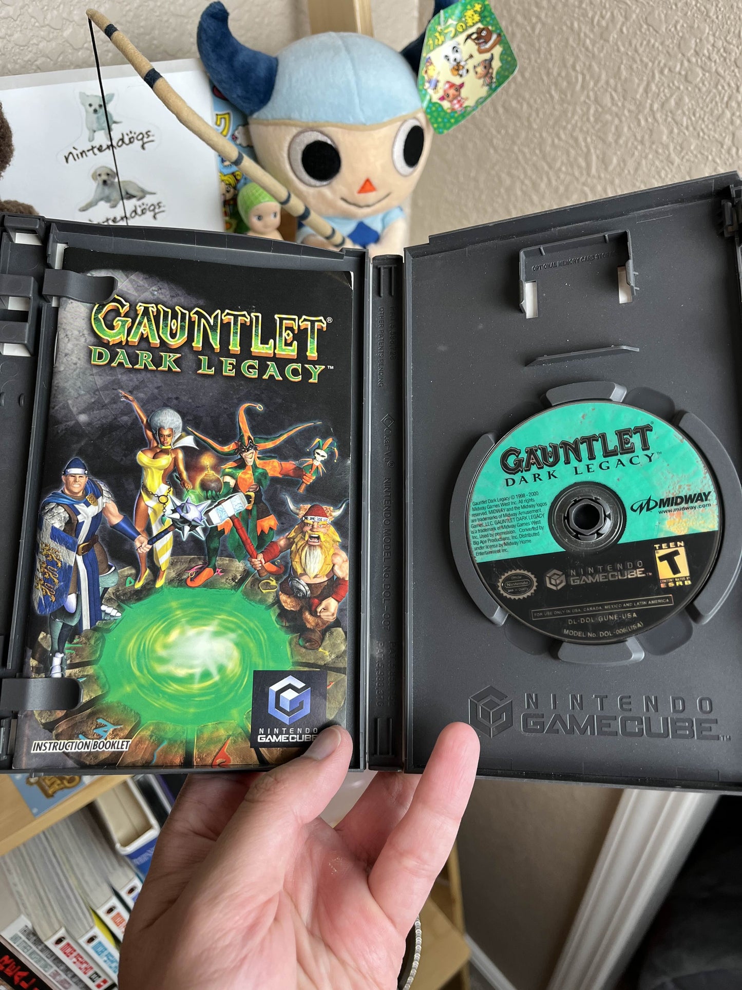 Gauntlet Dark Legacy GameCube CIB Clean