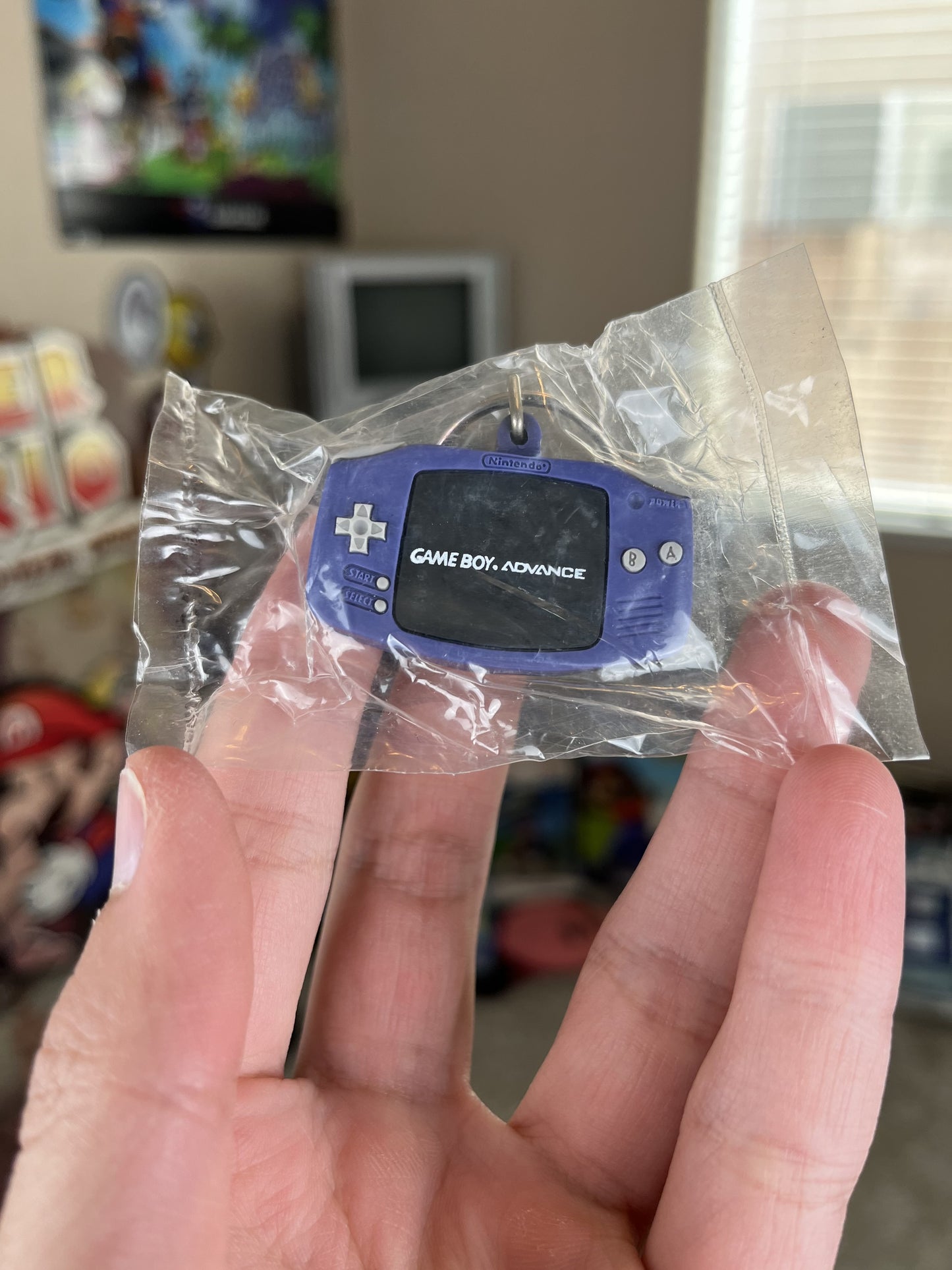 Mini Gameboy Advance Keychain SEALED