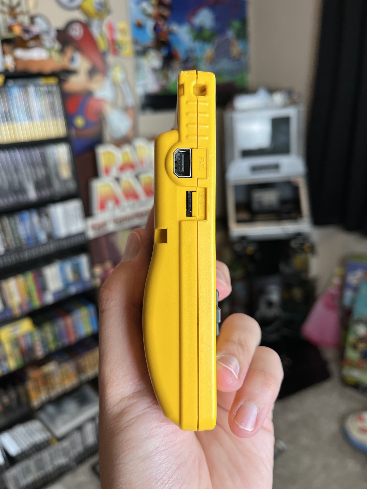 Game Boy Color Dandelion Yellow Clean Works Great