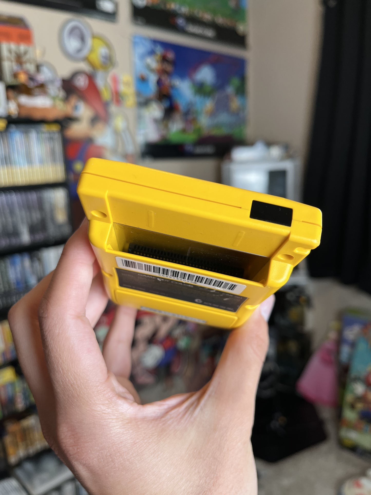 Game Boy Color Dandelion Yellow Clean Works Great