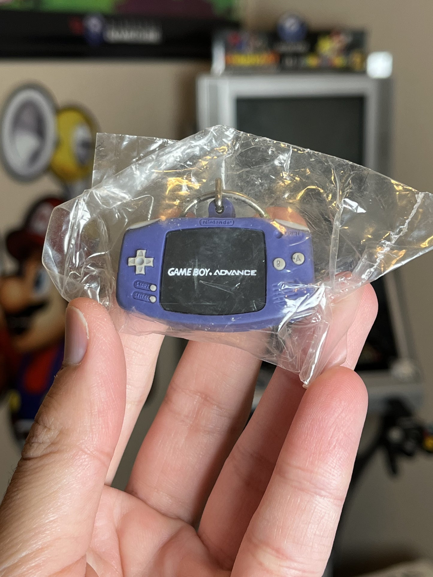 Mini Gameboy Advance Keychain SEALED