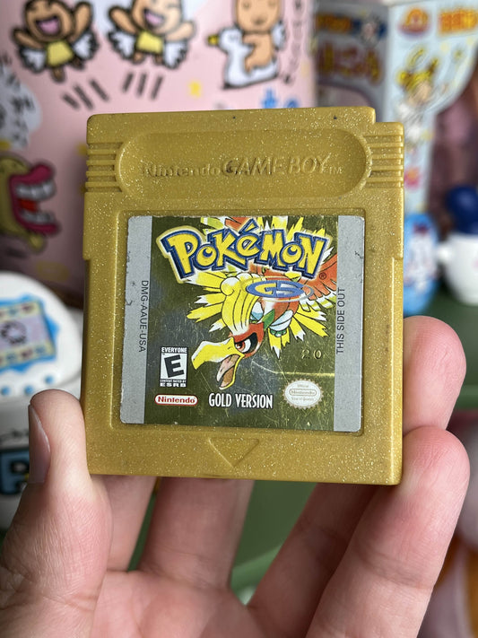 Pokemon Gold GameBoy Authentic