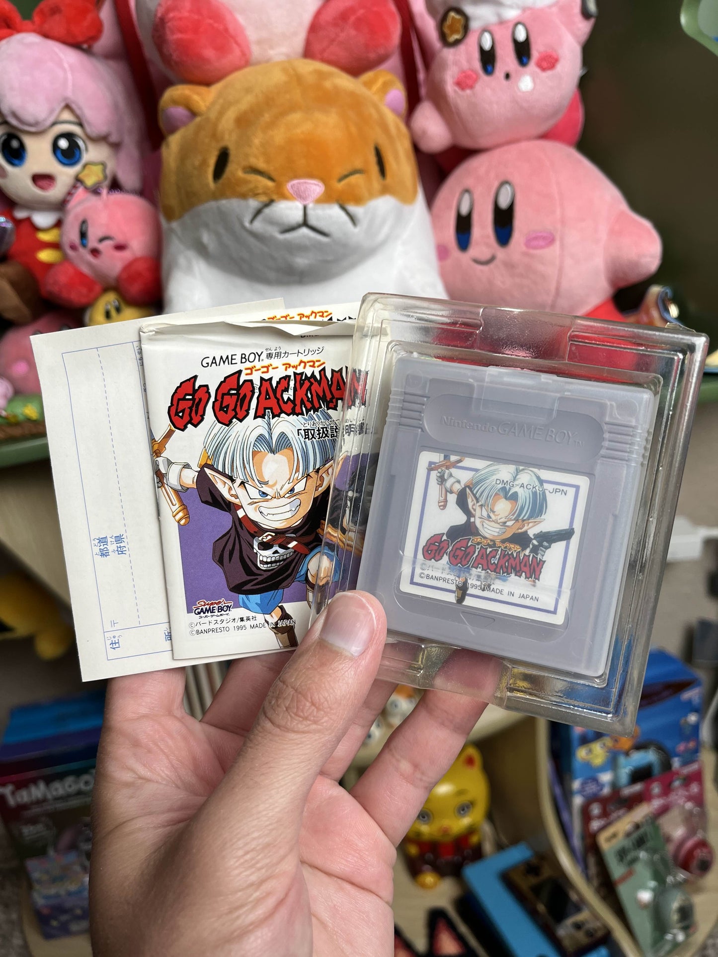 Go Go Ackman Japanese GameBoy CIB Rare Toriyama