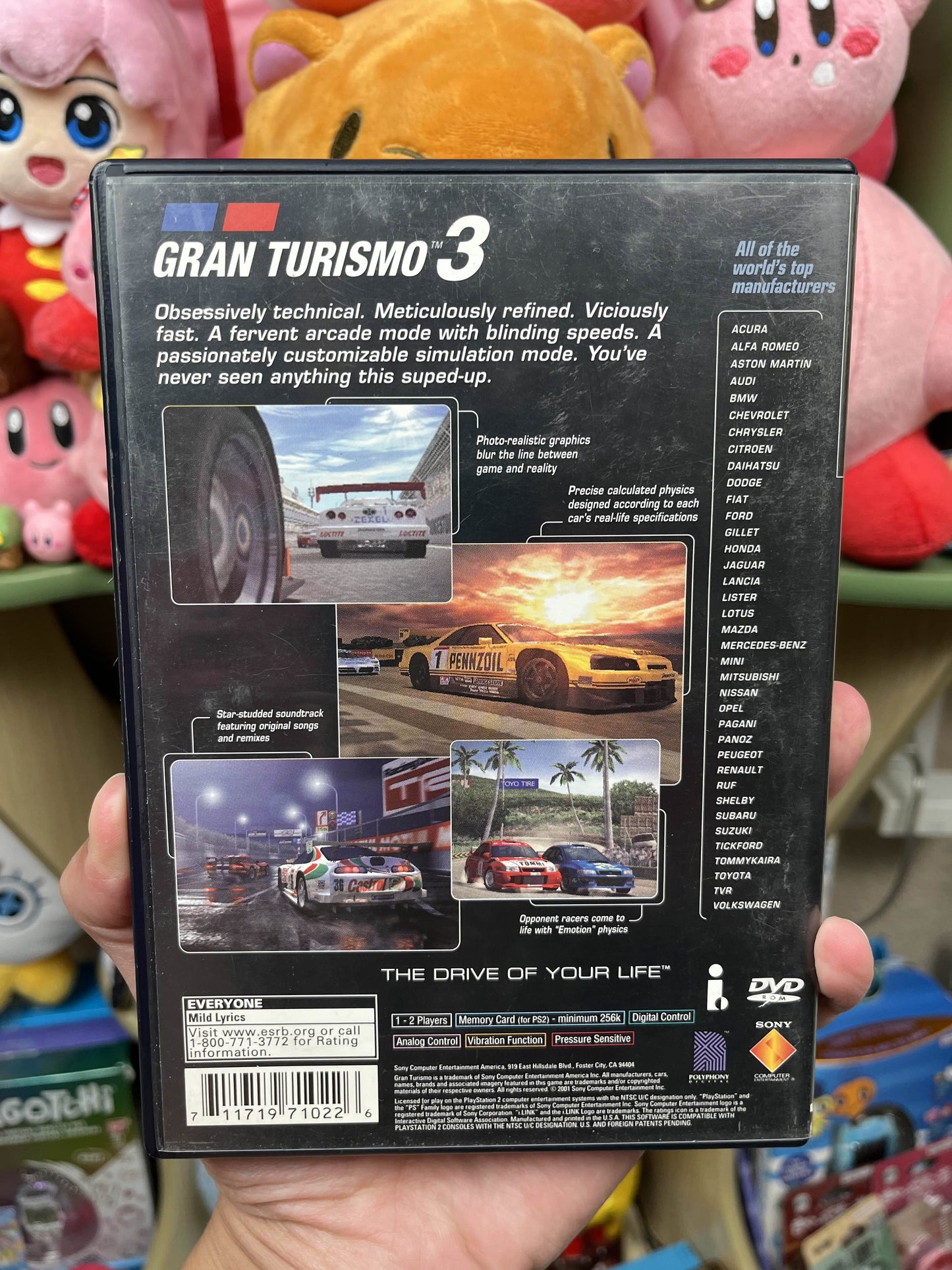 Gran Turismo 3 A-Spec PS2 CIB