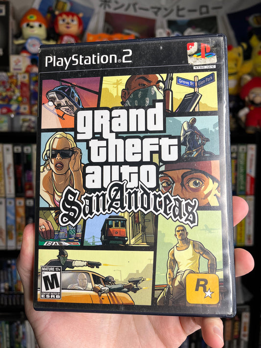 Grand Theft Auto San Andreas PS2